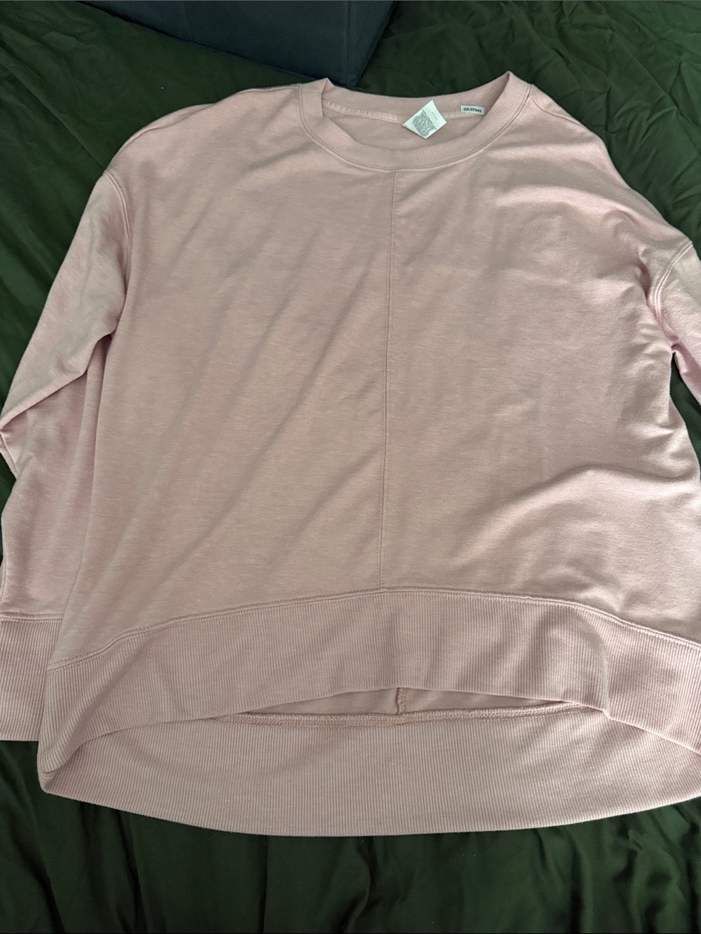 RBX Women's Scoop Neck Lightweight Sweatshirt - Dusty Pink